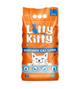 Bentonit Naturalny 5L - Litty Kitty