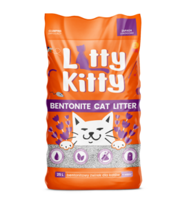 Bentonit Lawenda 25L - Litty Kitty